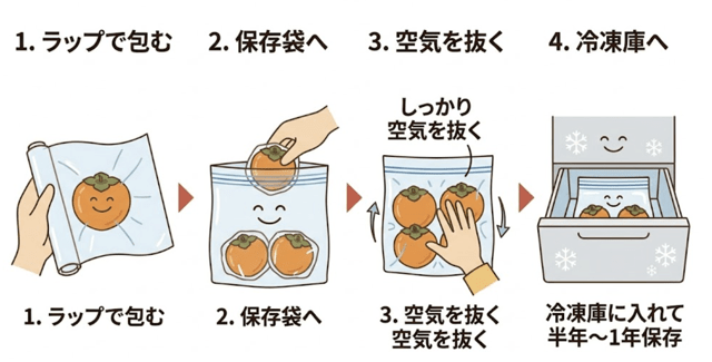 美味しさを長持ちさせる保存方法. カビ知らずの冷凍がおすすめ