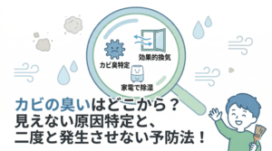 そのカビの臭いは子供の咳の原因かも？家族を守る安心な消臭と掃除法
