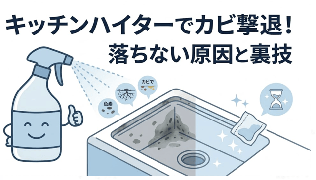キッチンハイターでカビが落ちないなら必見！家族を守るカビ取り完全版