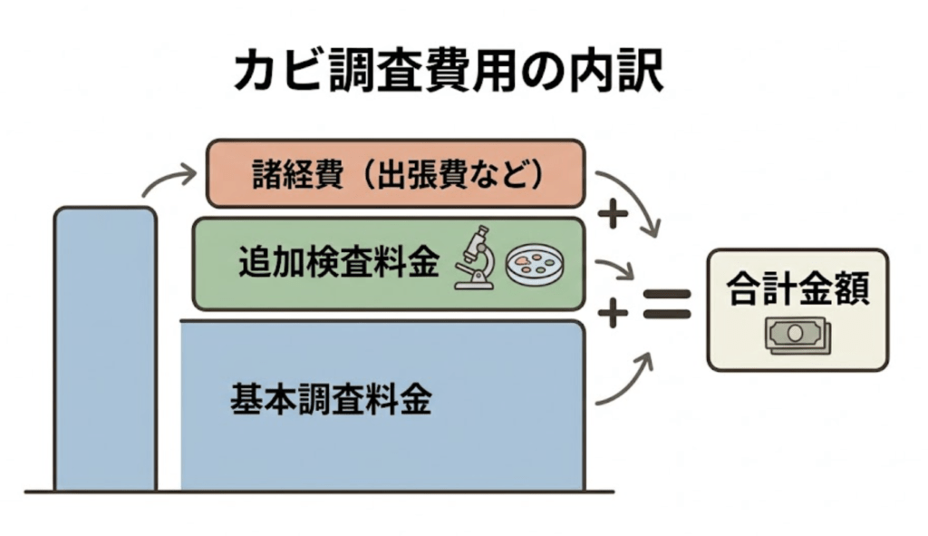 カビ調査の費用相場と建物別の料金目安